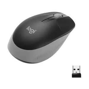Мышка Logitech M190 Беспроводная USB Серый