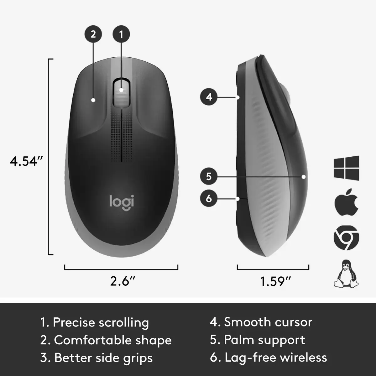 Мышка Logitech M190 Photo 11