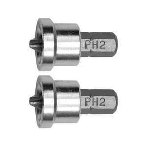 Screwdriver bit Vorel 65800, 1/4" drive, 25 mm length, pack of 2