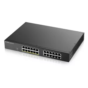 Zyxel GS1900-24EP Управляемый L2 Gigabit Ethernet (10/100/1000) Питание по Ethernet (PoE) Черный