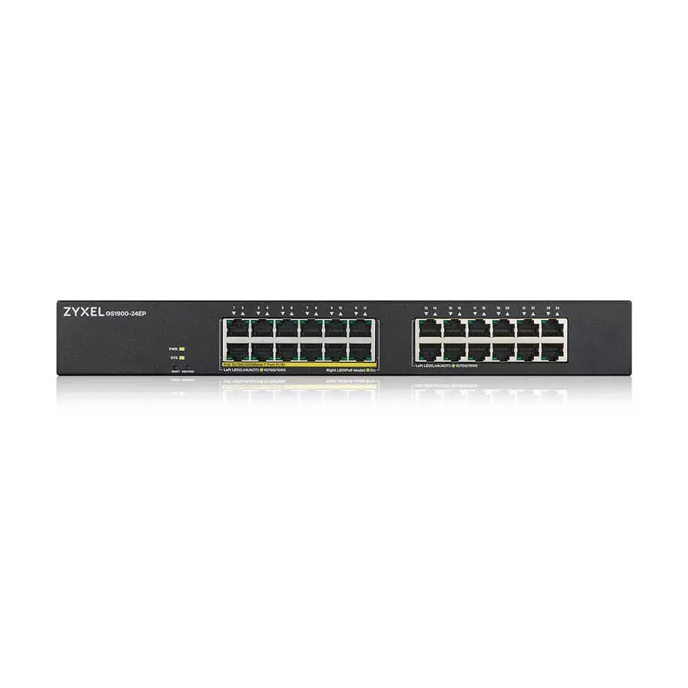 Управляемый коммутатор Zyxel GS1900-24EP Photo 3
