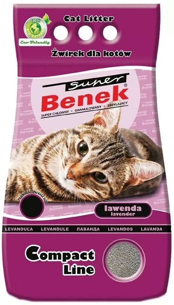 Kausējamais kaķu pakaišs Super Benek Compact