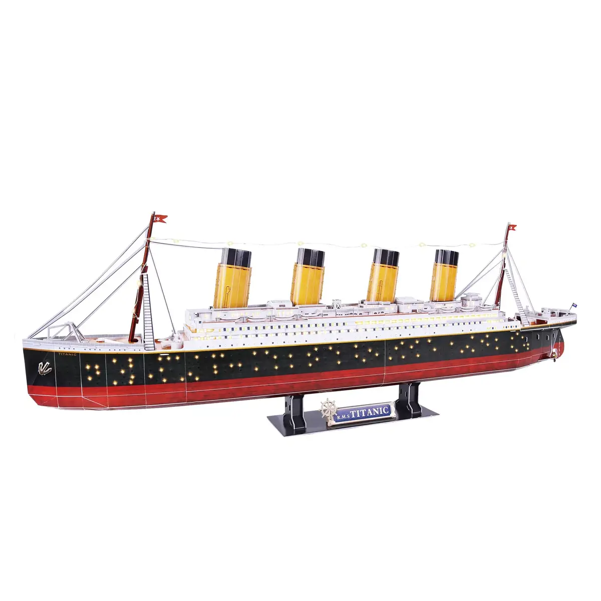 3D Puzle CubicFun Titanic LED Photo 2