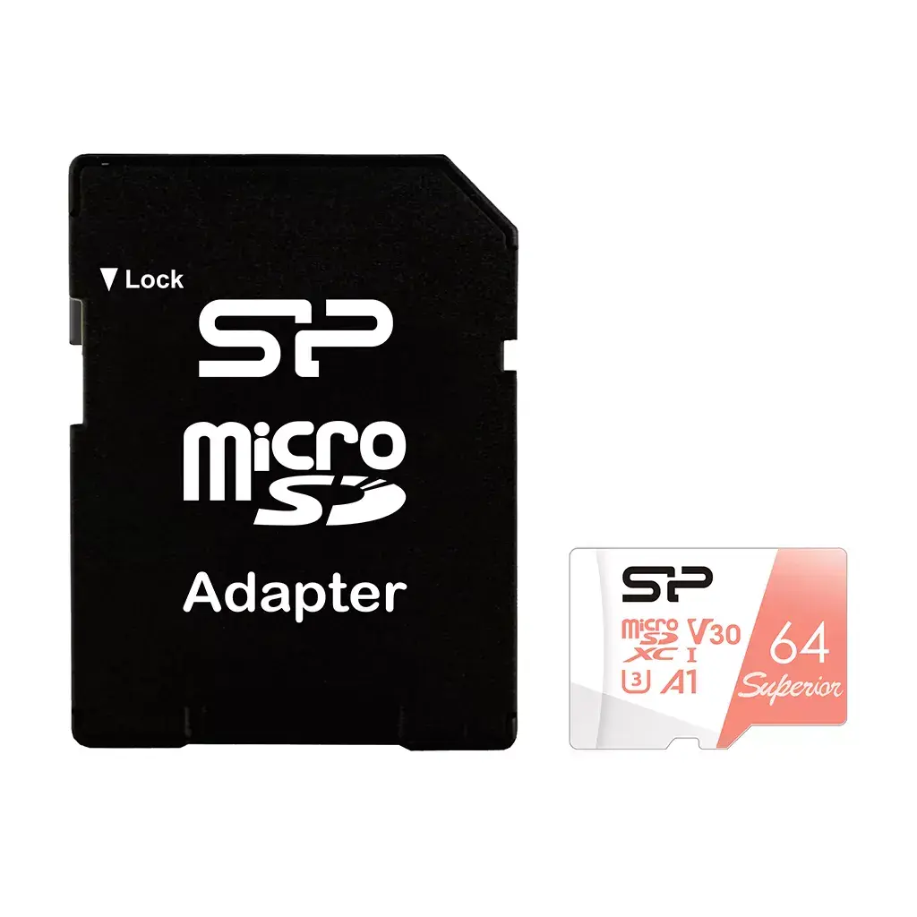 MicroSDXC Silicon Power 64GB SP064GBSTXDV3V20SP Photo 2