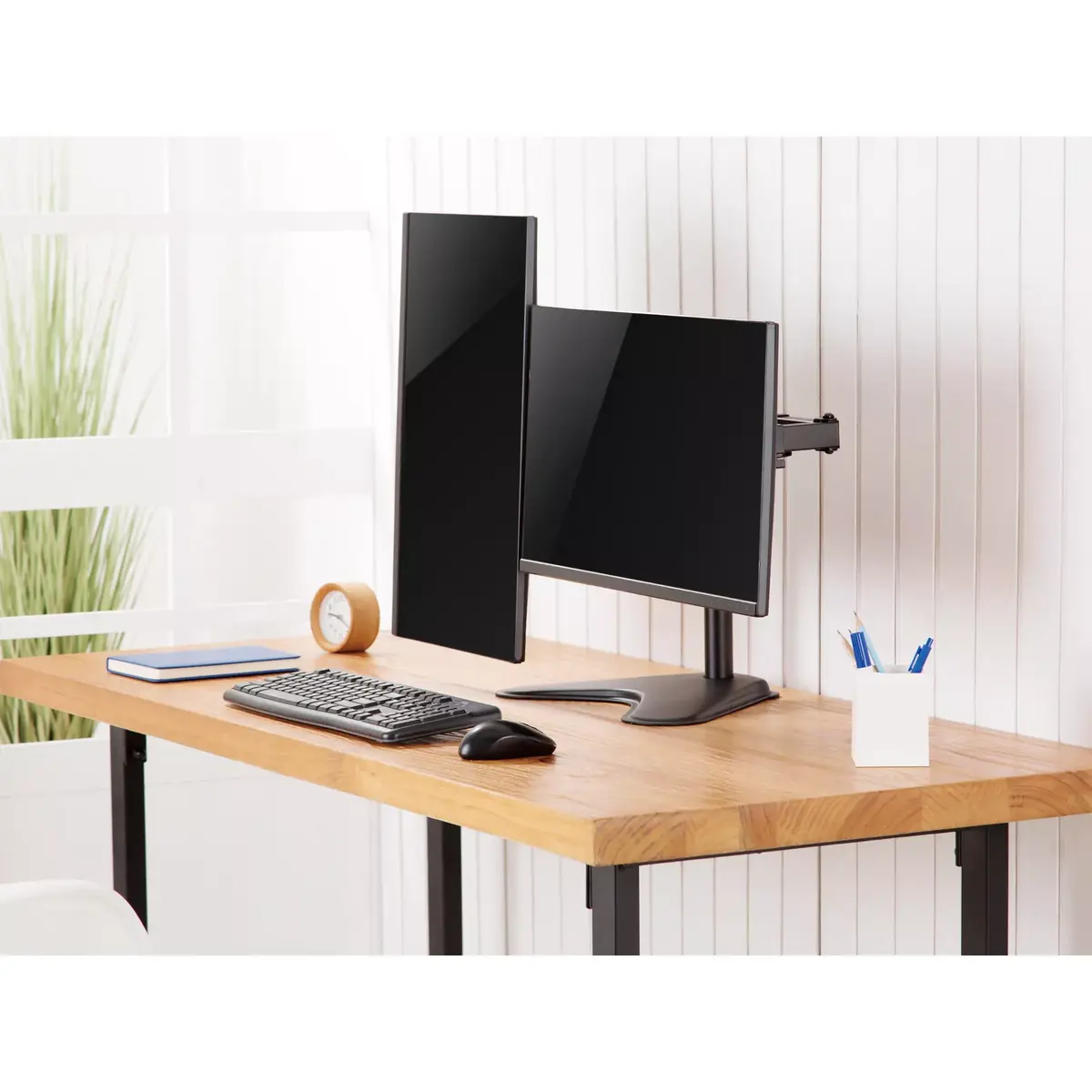 Dual Monitor Tabletop Stand Equip 17"-32" Economy Photo 5