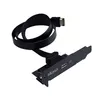 Кабель низкопрофильного PCI Bracket Akasa AK-CBUB37-50L Photo 3