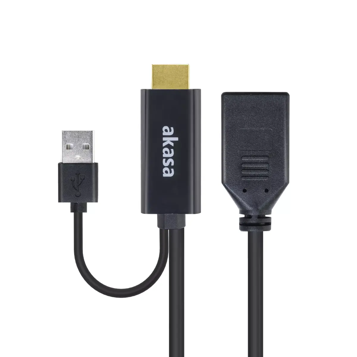 Адаптер HDMI на DisplayPort Akasa AK-CBHD24-25BK Photo 2
