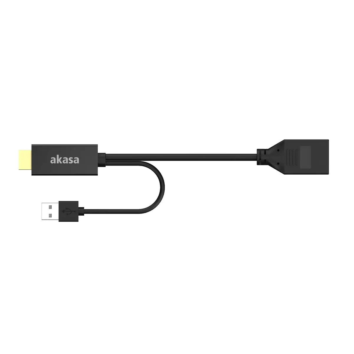 Адаптер HDMI на DisplayPort Akasa AK-CBHD24-25BK Photo 3