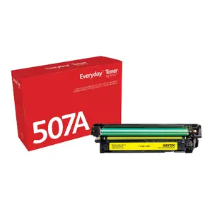 Картридж тонер Xerox Everyday желтый, совместимый с HP 507A (CE402A), стандартная ёмкость, 6000 страниц