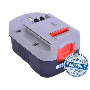 Rechargeable Ni‑MH Battery 14.4V 3000mAh for BLACK & DECKER A144 A1714 by AVACOM