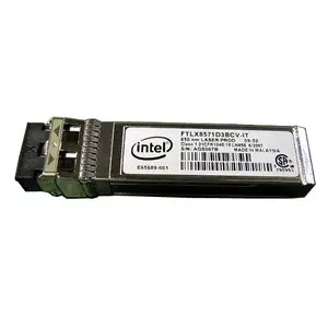 Network transceiver module Dell 407-BBVJ SFP+ 10 Gbps LC fiber, black/stainless steel