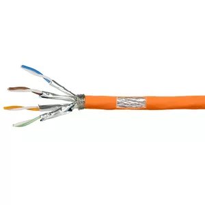 Networking cable LogiLink CPV0060 RJ45 Cat7 100 m Orange