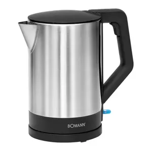 Electric kettle Bomann WKS 3002 CB 1.5L 2200W Black Stainless steel