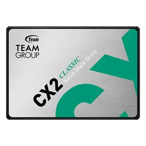 Team Group CX2 256 ГБ 2.5-дюймовый внутренний твердотельный накопитель Serial ATA III 3D NAND скорость чтения 520 МБ/с