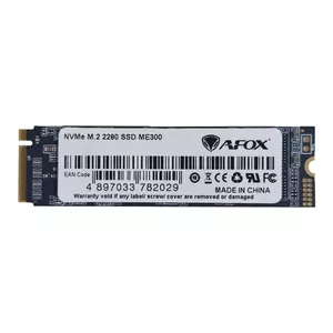M.2 NVMe SSD AFOX ME300-256GN — 256GB, PCIe 3.0, 2000/1400 MB/s, 3D NAND