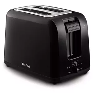 Tefal TT1A18 7 2 šķēle (-s) 800 W Melns, Nerūsējošs tērauds