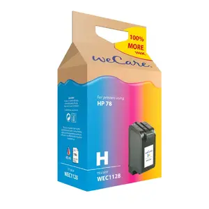 Cartridge WECARE ARMOR ink compatible with HP C6578A 3 colors