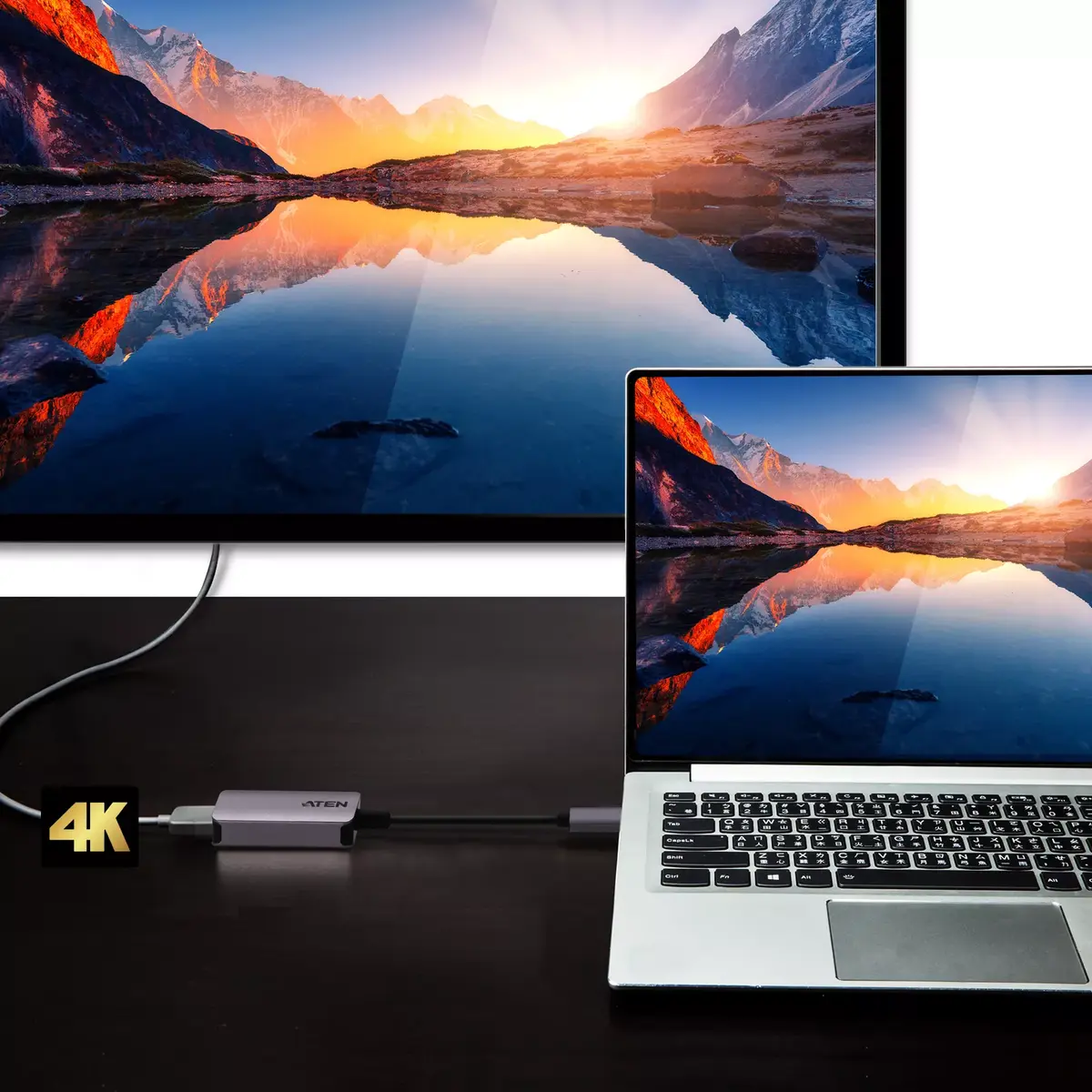 USB-C uz 4K HDMI adapteris ATEN UC3008A1-AT Photo 4