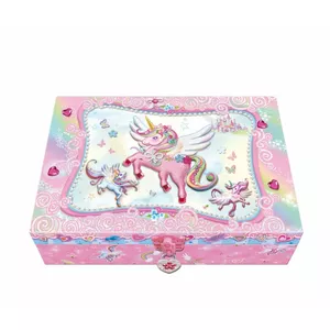 Pulio children's jewelry set Pecoware in diary box Unicorn — Pulio model 170176NUC