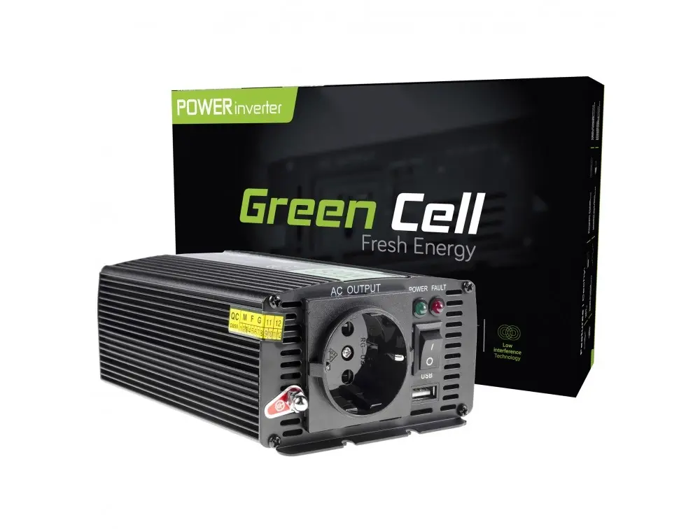 Green Cell INV01DE 300 Вт автомобильный инвертор Photo 4