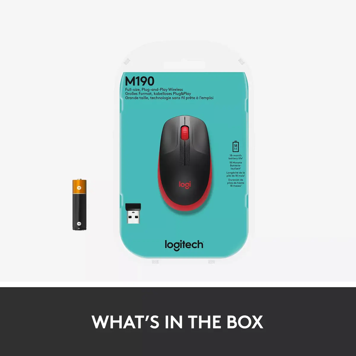 Мышка Logitech M190 Photo 12