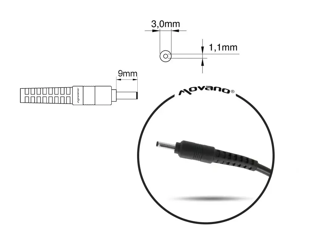 Блок питания MITSU 5ZM009 19В 2.37А Photo 2