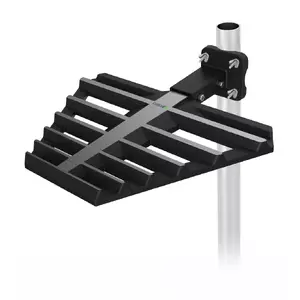 Āra TV antena Evolveo Jade 2 LTE — āra, melna, kabelis 10 m, AC 220–240 V, 340×340×35 mm
