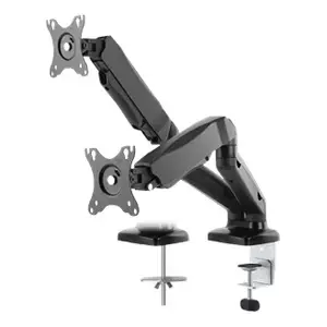 Monitor mount Deltaco ARM-1300 81.3 cm (32") Desk Black