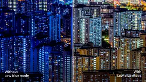 Режим LowBlue для продуктивной работы без напряжения глаз