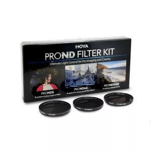 Clear camera filter Hoya Prond Filter Kit 58 mm