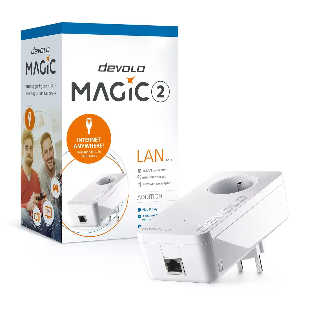 Ethernet LAN adapteris Devolo Magic 2 LAN Photo 5