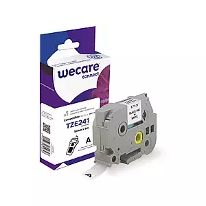 Label-making tape Armor K80007W4 Black on white TZe
