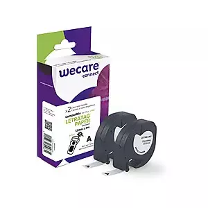 Label-making tape Armor K80006W4 Black on white
