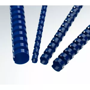 Plastic Spine 10mm Fellowes LAMRE21DR10B blue — document binding spine for up to 10mm stack