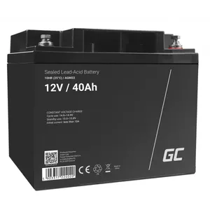 Аккумулятор для UPS Green Cell AGM22 — свинцово-кислотный герметичный 12 В 40 А·ч (VRLA), 170×165×197 мм, 12,1 кг