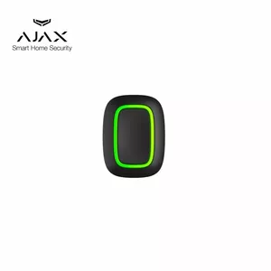 Wireless Waterproof Button Ajax 10314.26.BL1 — Black, compact emergency/remote control