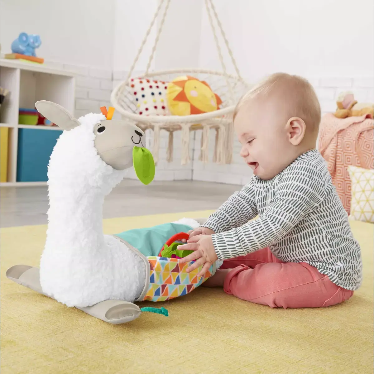 Fisher‑Price Grow‑with‑Me Tummy Time Llama Photo 2