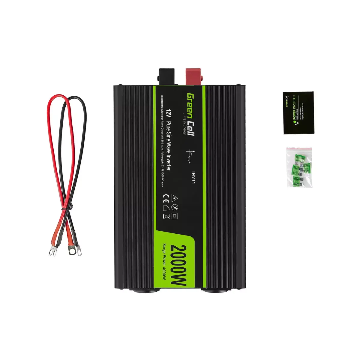 Green Cell INV11 2000 W auto invertors Photo 5
