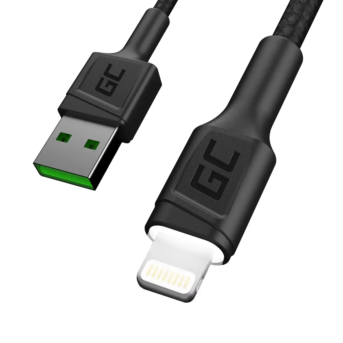 Кабель Green Cell Lightning — USB-A KABGC12 2 м Photo 2