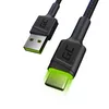 USB cable Green Cell KABGC13 USB A–USB C 2 m Photo 2