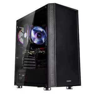 Zalman R2 BLACK datoru korpuss & statnis Midi Tower Melns