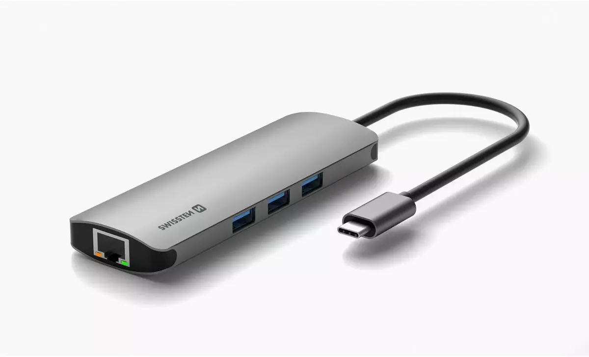 USB‑C хаб SWISSTEN 8‑в‑1 SW‑USBC‑8IN1 Photo 2
