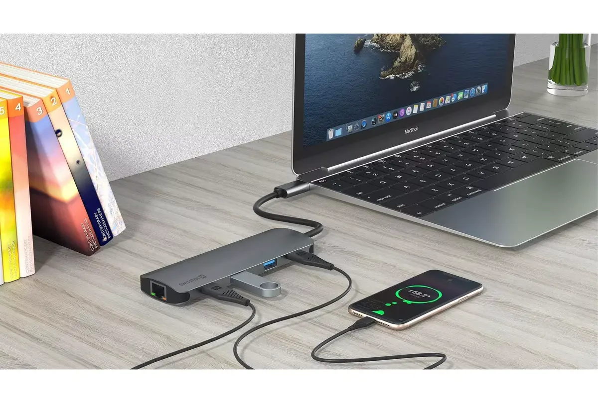USB‑C хаб SWISSTEN 8‑в‑1 SW‑USBC‑8IN1 Photo 5