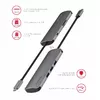 SWISSTEN SW-USBC-6IN1 USB-C хаб Photo 5