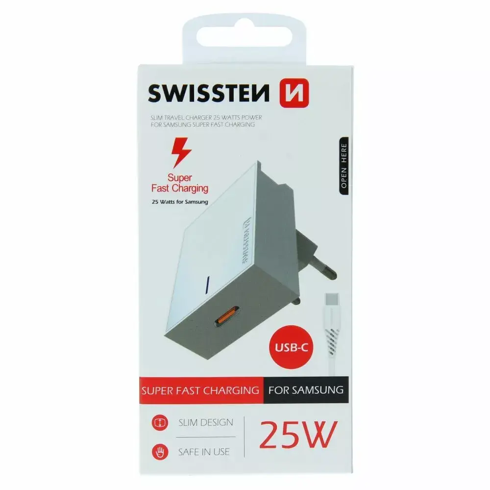 SWISSTEN SW-SAM-SFC-W 25W зарядное Photo 3