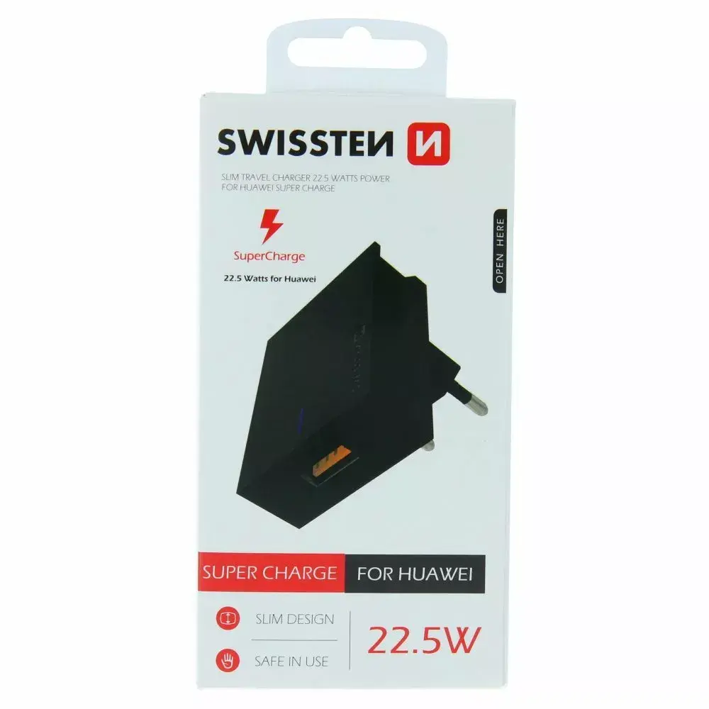 SWISSTEN SW-HU-SFC-BK travel charger 22.5W Photo 2