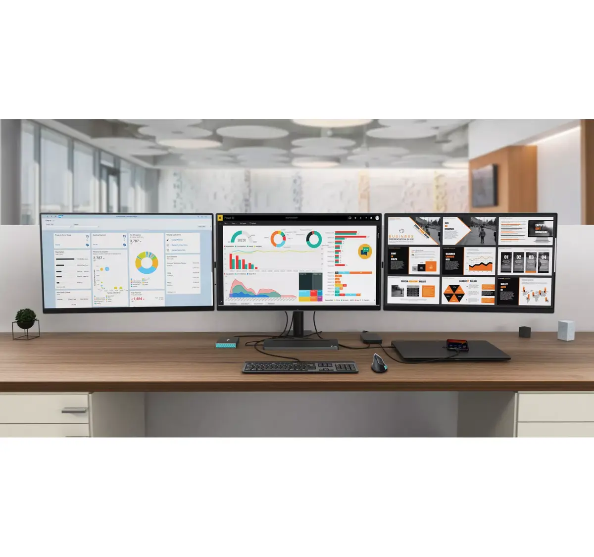 Doku stacija i-tec Metal USB-C Ergonomic 4K 3x Display Photo 5