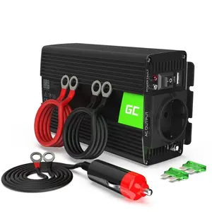 Jauda adapteris inverters Green Cell INV17 Auto 500W Melns