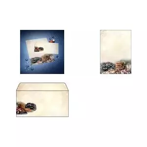 A4 Christmas letter paper sigel Winter Smell, 90 g/m², 25 sheets