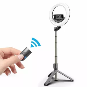 Монопод для селфи Mocco MOC-SELF-4IN1-VLOG с мини-штативом и Bluetooth-пультом